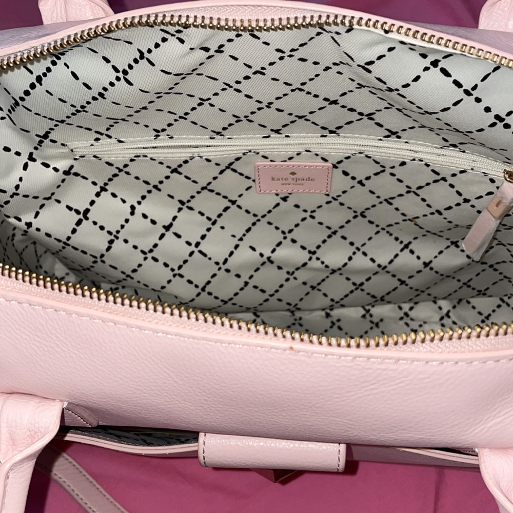 Kate Spade Large Satchel! Pink Leather. - Picture 3 of 5
